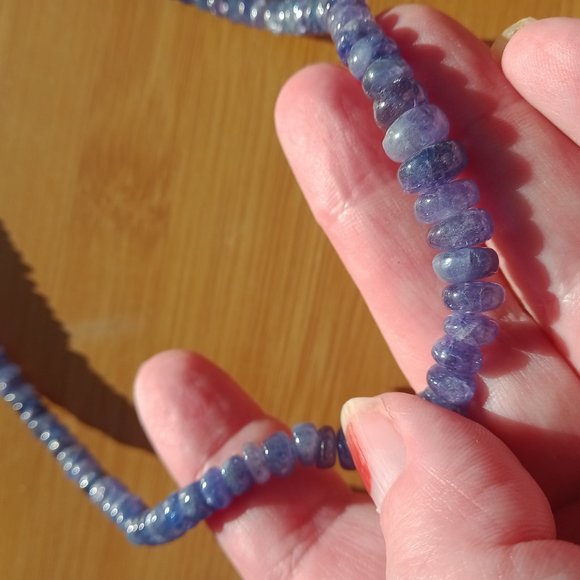 Jay King, DTR mine finds Tanzanite necklace 925 Sterling Silver, stunnin… - Picture 7 of 9